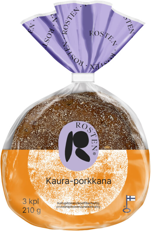 Rosten Kaura-porkkanapalat 3 kpl 210 g